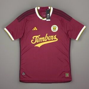 $150 Adidas Authenthic Portland Timbers Third Jersey Soccer MLS IT6180 Medium